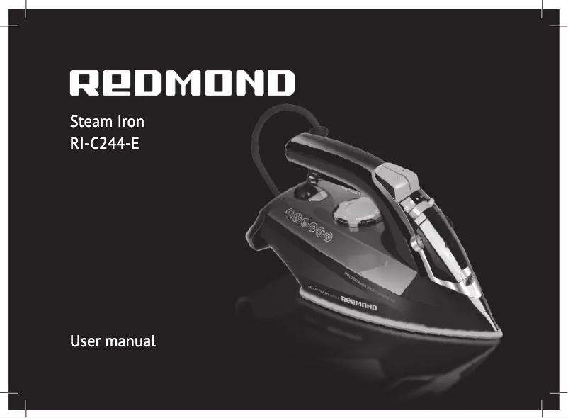 Page 1 de la notice Manuel utilisateur Redmond RI-C244-E