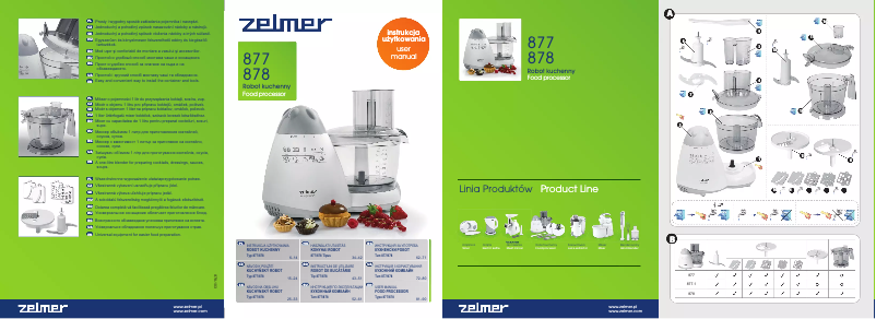 Page n°1 - Manuel utilisateur Zelmer 880