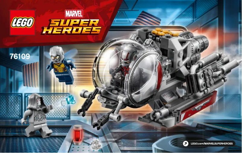 Page 1 de la notice Manuel utilisateur Lego Marvel Super Heroes 76109