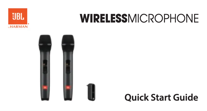 Image de la première page du manuel de l'appareil Wireless Microphone