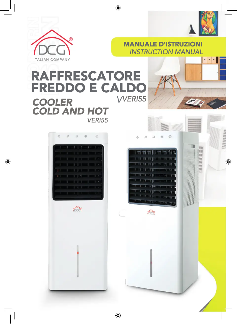 Page n°1 - Manuel utilisateur DCG VERI55