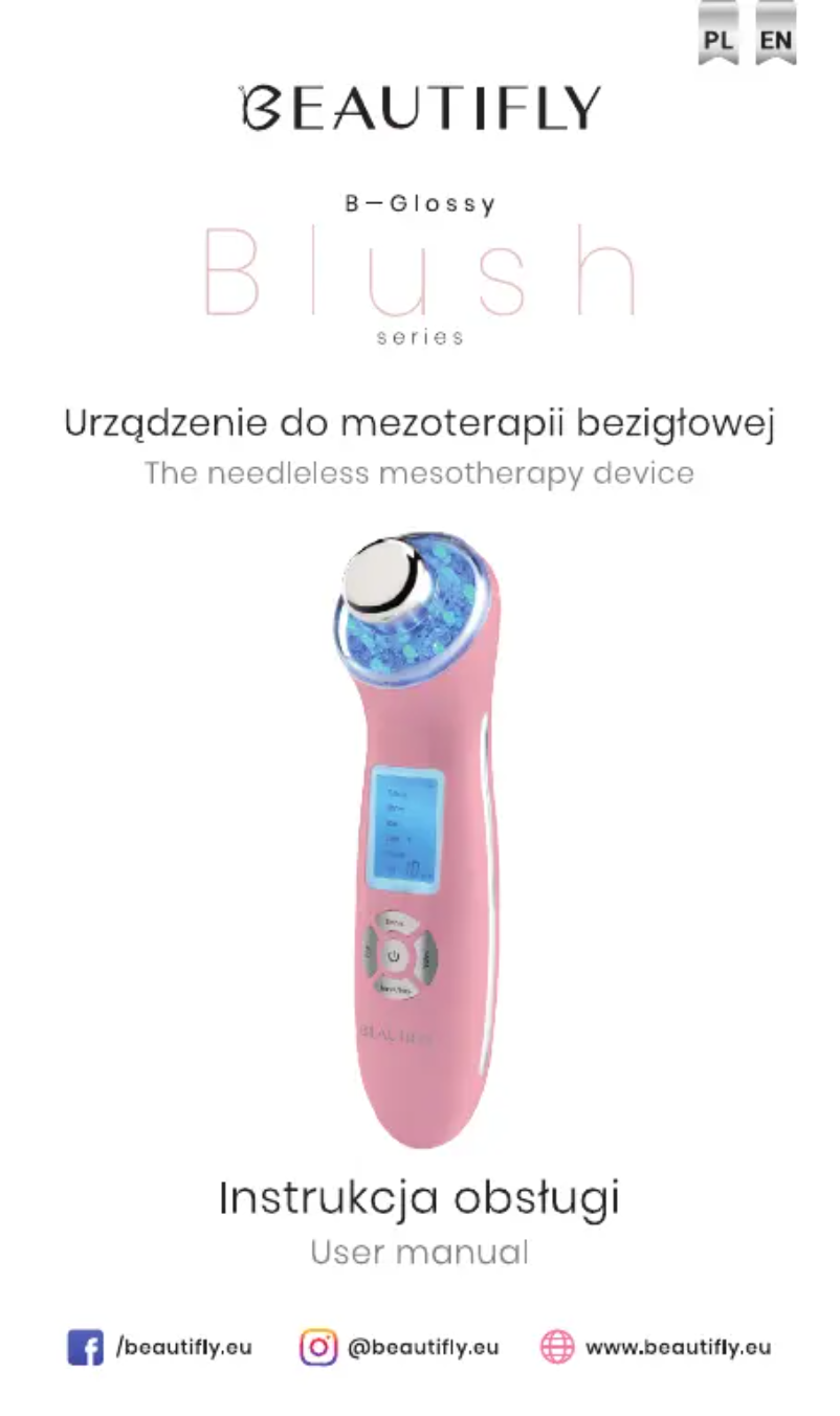 Página 1 del manual Manual de usuario Beautifly B-Glossy