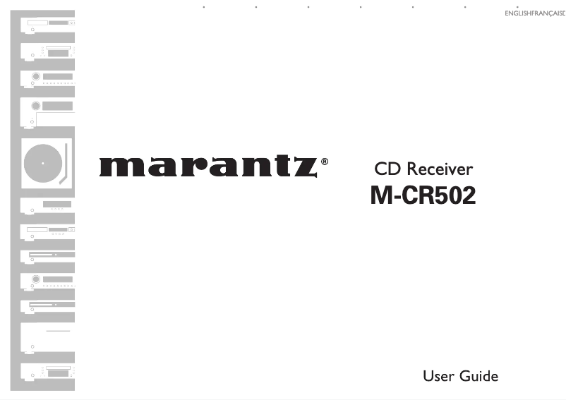 Página 1 del manual Manual de usuario Marantz M-CR502