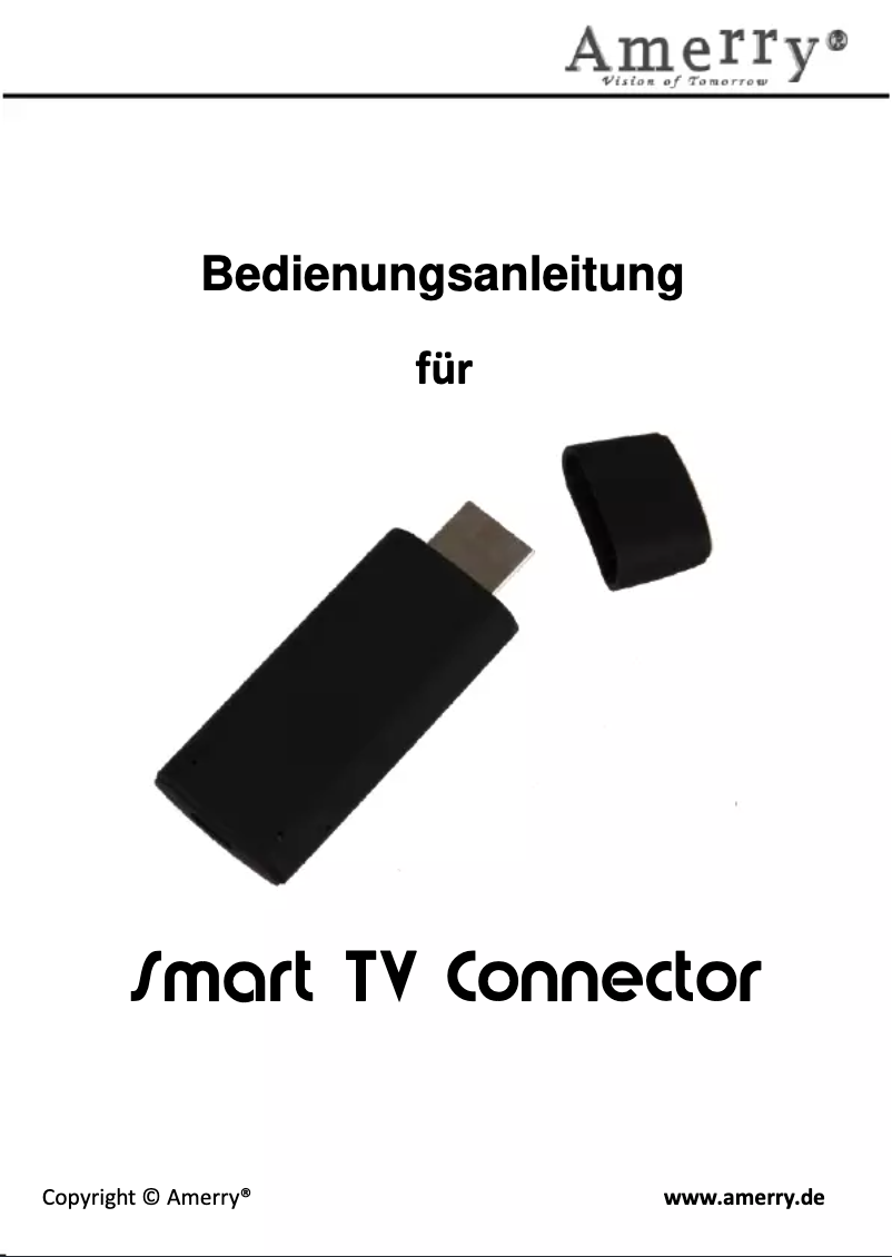 Image de la première page du manuel de l'appareil Smart TV Connector