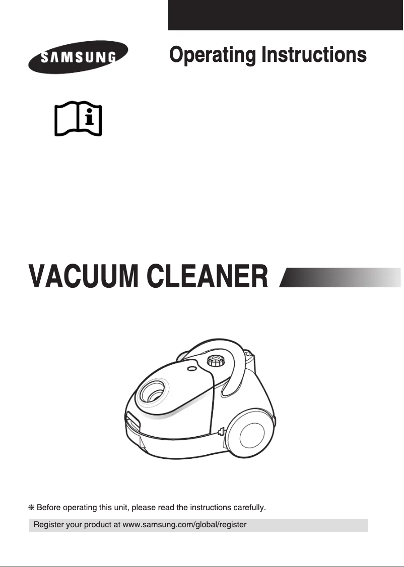 Page 1 de la notice Manuel utilisateur Samsung SC5150