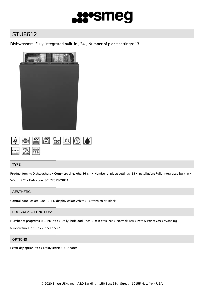 Image de la première page du manuel de l'appareil STU8612