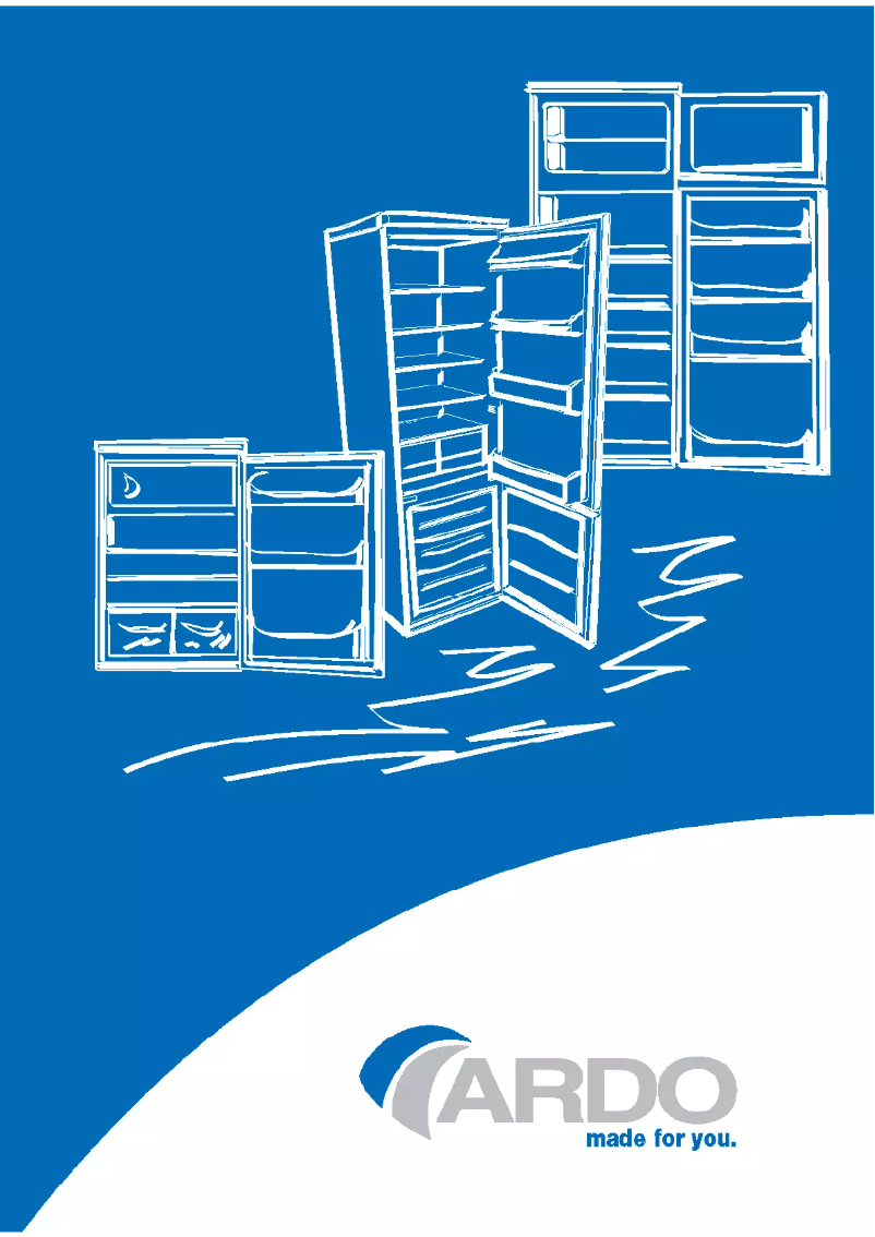 Page 1 de la notice Manuel utilisateur Ardo FR30SH