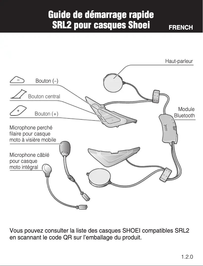 Image de la première page du manuel de l'appareil SRL2
