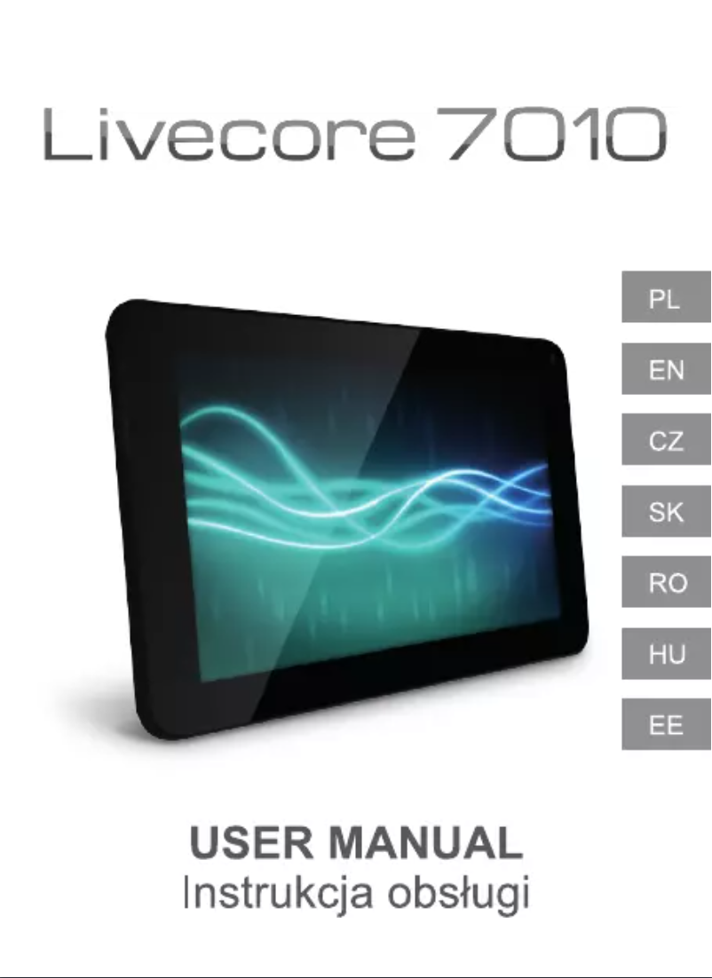 Page n°1 - Manuel utilisateur Overmax Livecore 7010