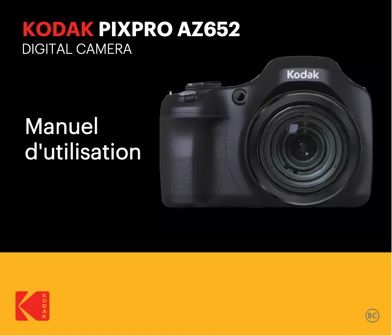 Image de la première page du manuel de l'appareil PixPro AZ652