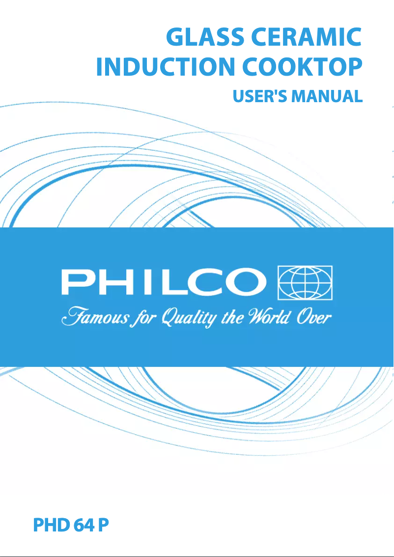 Page n°1 - Manuel utilisateur Philco PHD 64 P