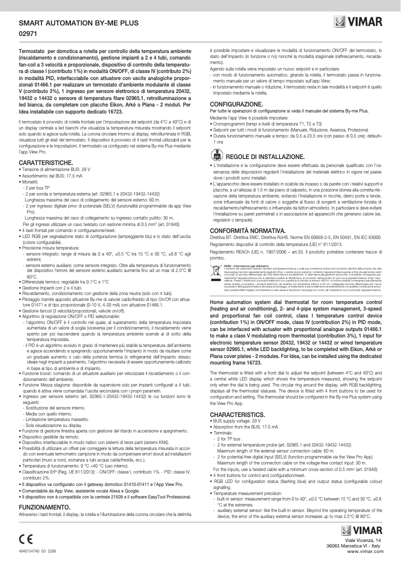 Image de la première page du manuel de l'appareil 02971.M