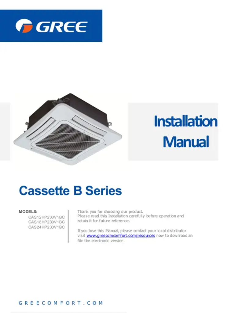 Image de la première page du manuel de l'appareil CAS24HP230V1BC