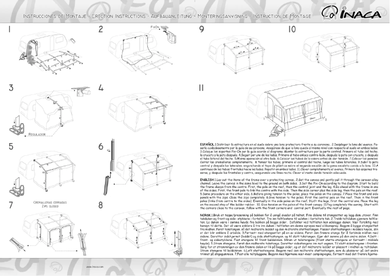 Página 1 del manual Manual de usuario Inaca Alpes 380