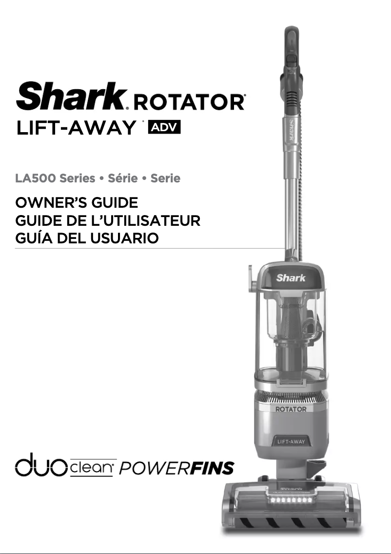 Image de la première page du manuel de l'appareil Rotator Lift Away LA502