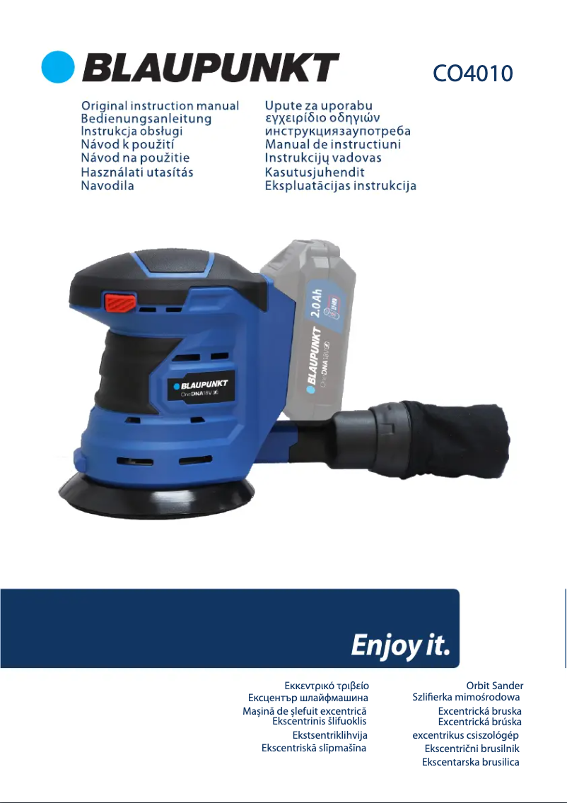 Image de la première page du manuel de l'appareil CO4010