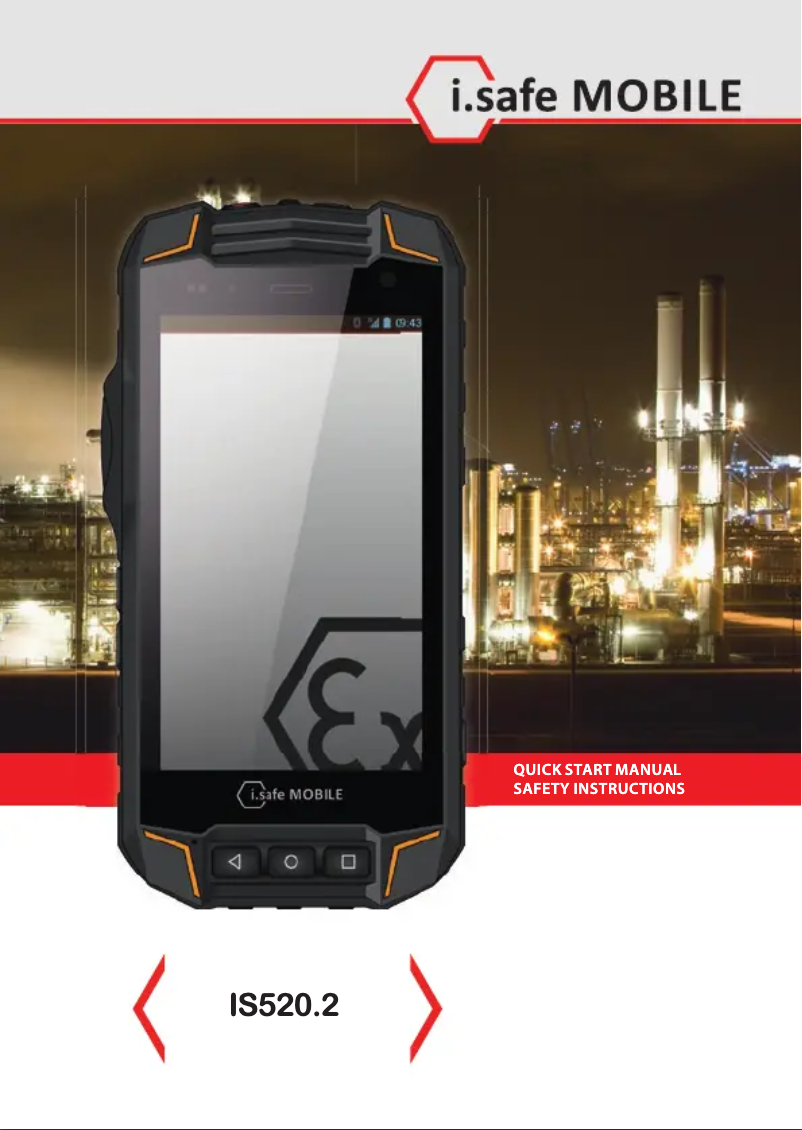 Page n°1 - Manuel utilisateur i.safe Mobile IS520.2