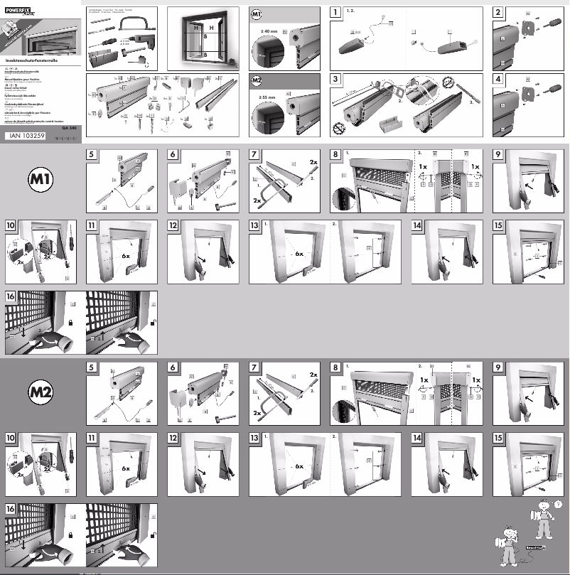 Page n°1 - Manuel utilisateur Powerfix IAN 103259