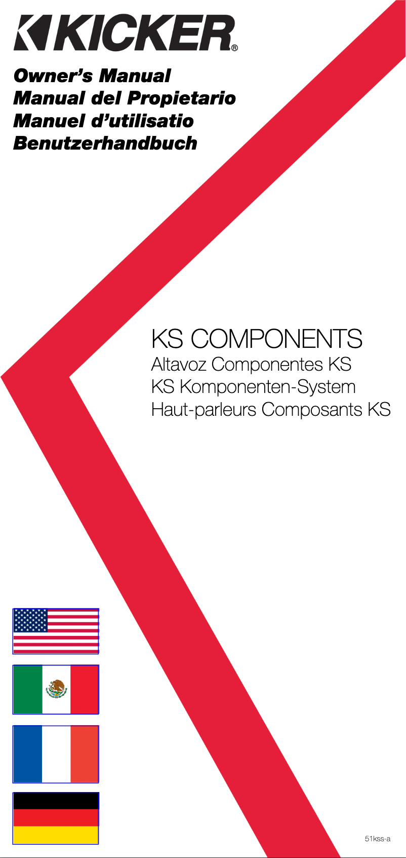 Página 1 del manual Manual de usuario Kicker 51KSS6504