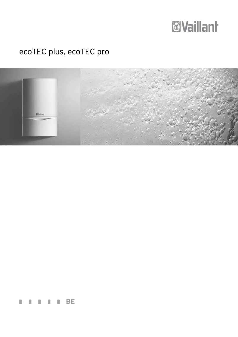 Image de la première page du manuel de l'appareil EcoTEC plus 466