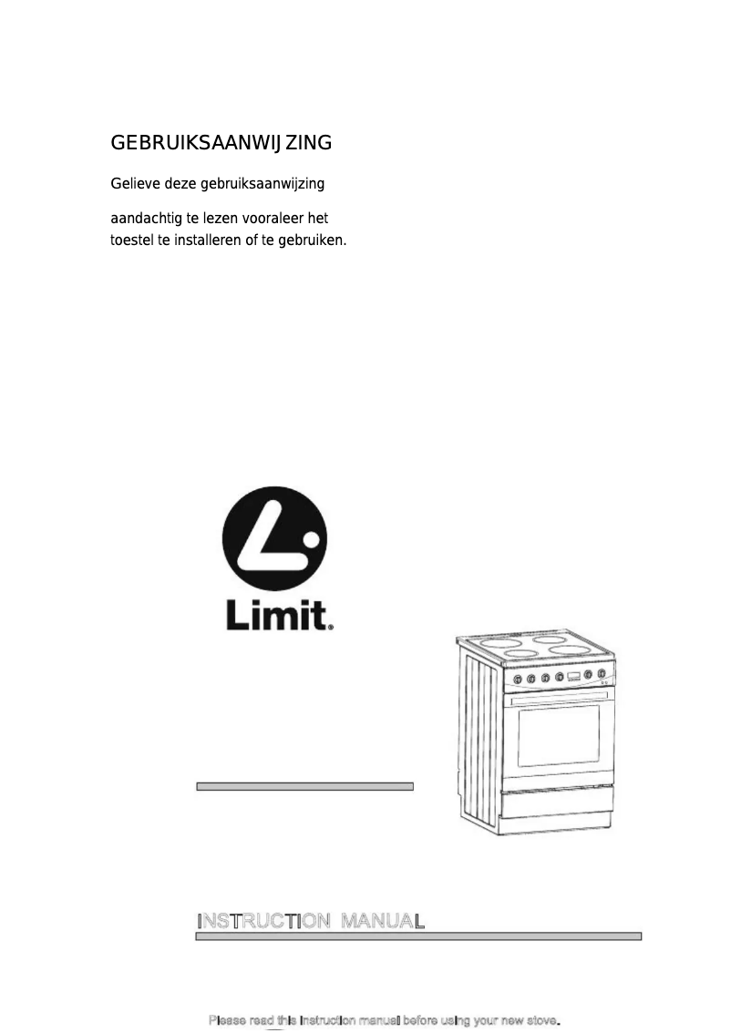 Page 1 de la notice Manuel utilisateur Limit LIVMF60X