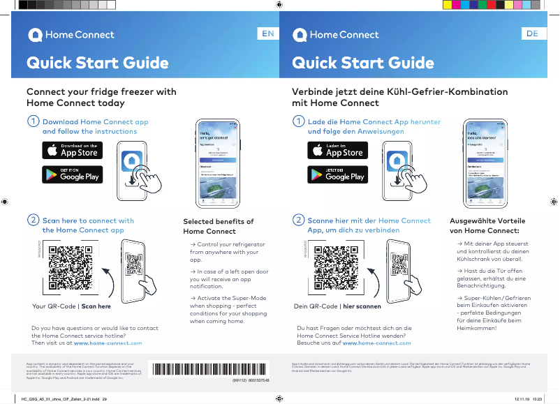 Image de la première page du manuel de l'appareil RB282204