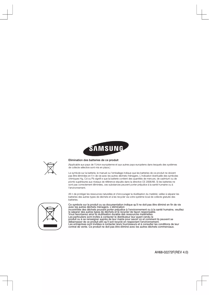Page 1 de la notice Manuel utilisateur Samsung MM-C430D
