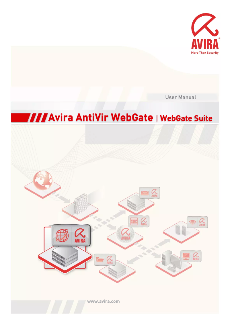 Página 1 del manual Manual de usuario Avira AntiVir UNIX WebGate