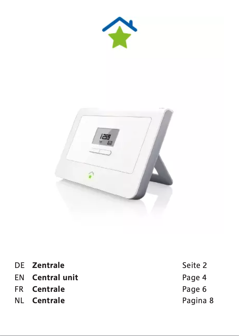 Image de la première page du manuel de l'appareil 10267411