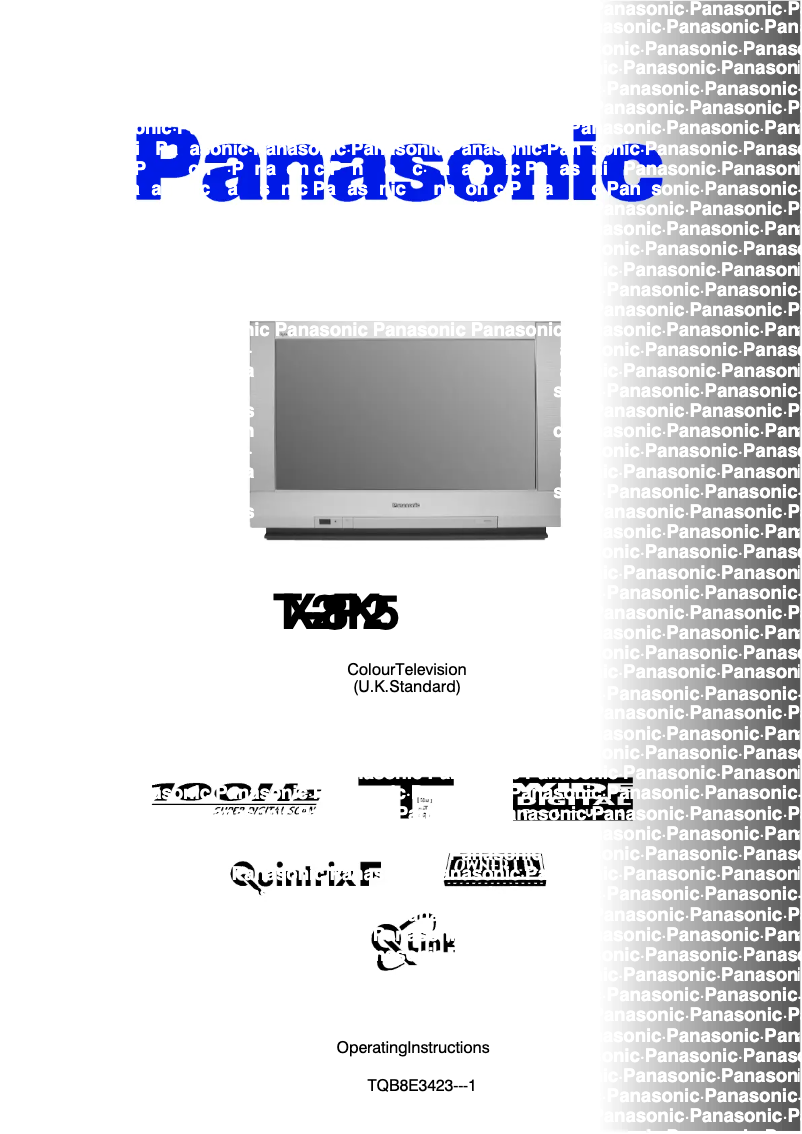 Página 1 del manual Manual de usuario Panasonic TX-28PK25
