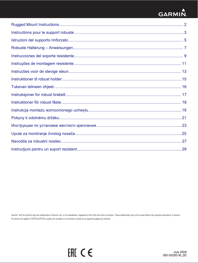 Page n°1 - Manuel utilisateur Garmin Montana 680
