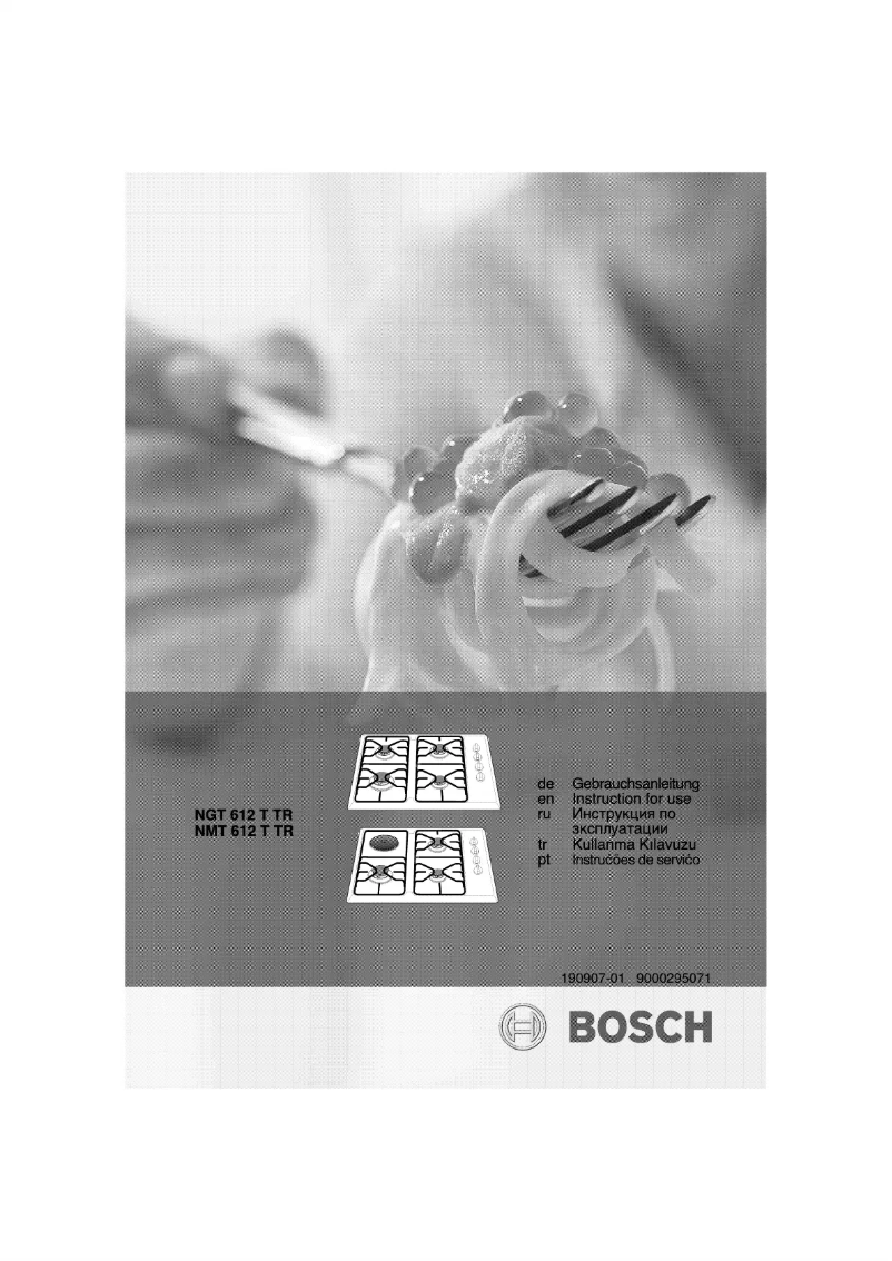 Page 1 de la notice Manuel utilisateur Bosch NMT612TTR