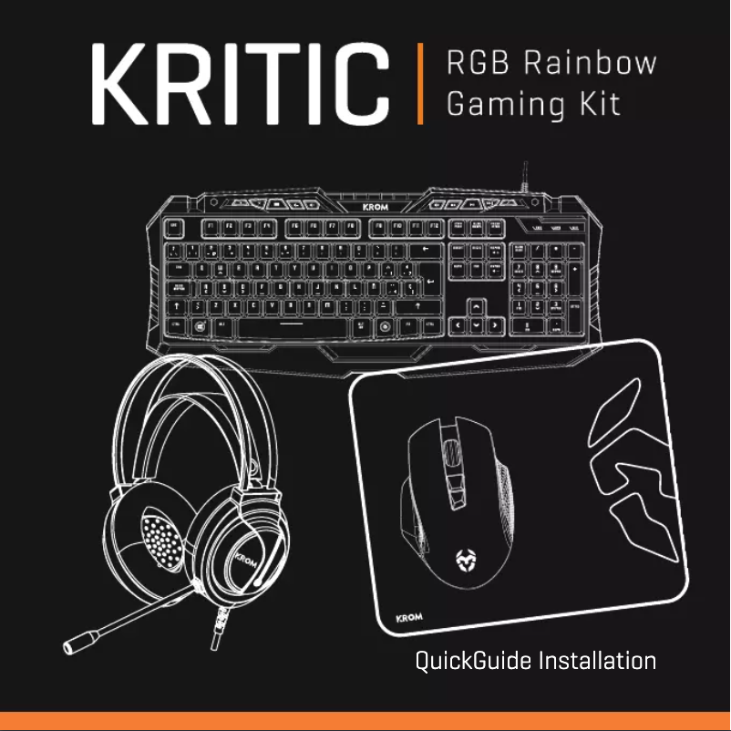 Image de la première page du manuel de l'appareil Kritic