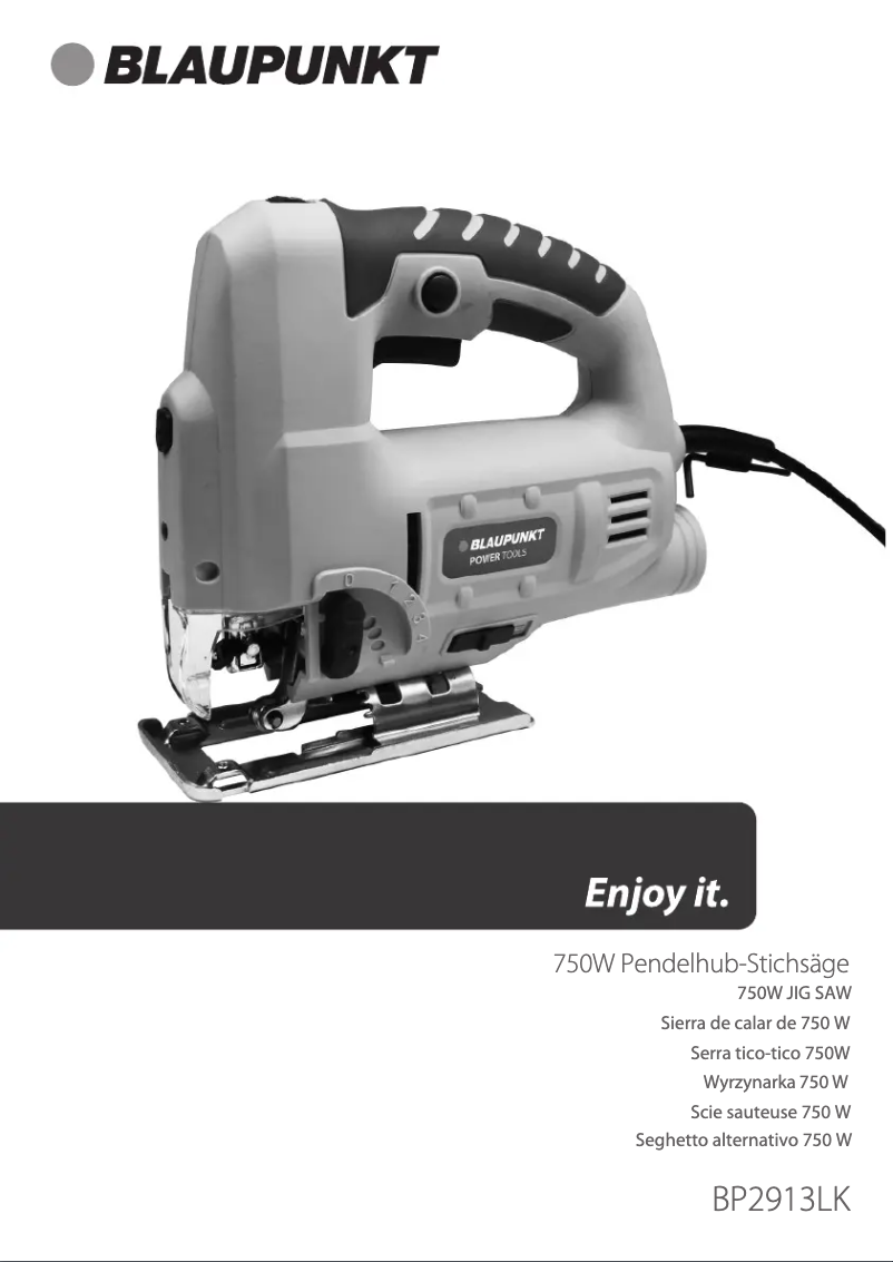 Image de la première page du manuel de l'appareil BP2913