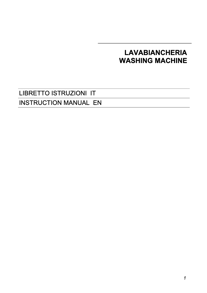 Page 1 de la notice Manuel utilisateur Smeg LBE16RO