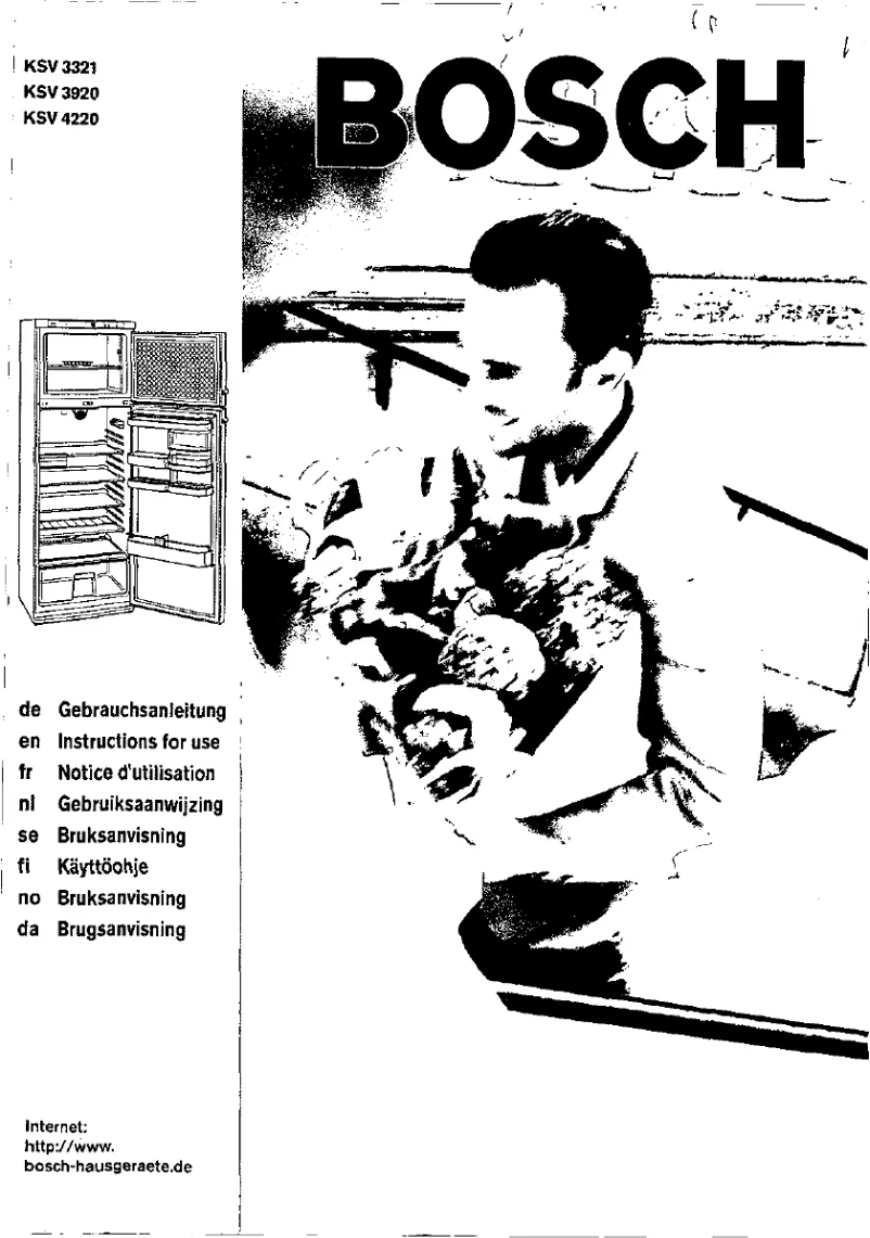 Page n°1 - Manuel utilisateur Bosch KSV3321