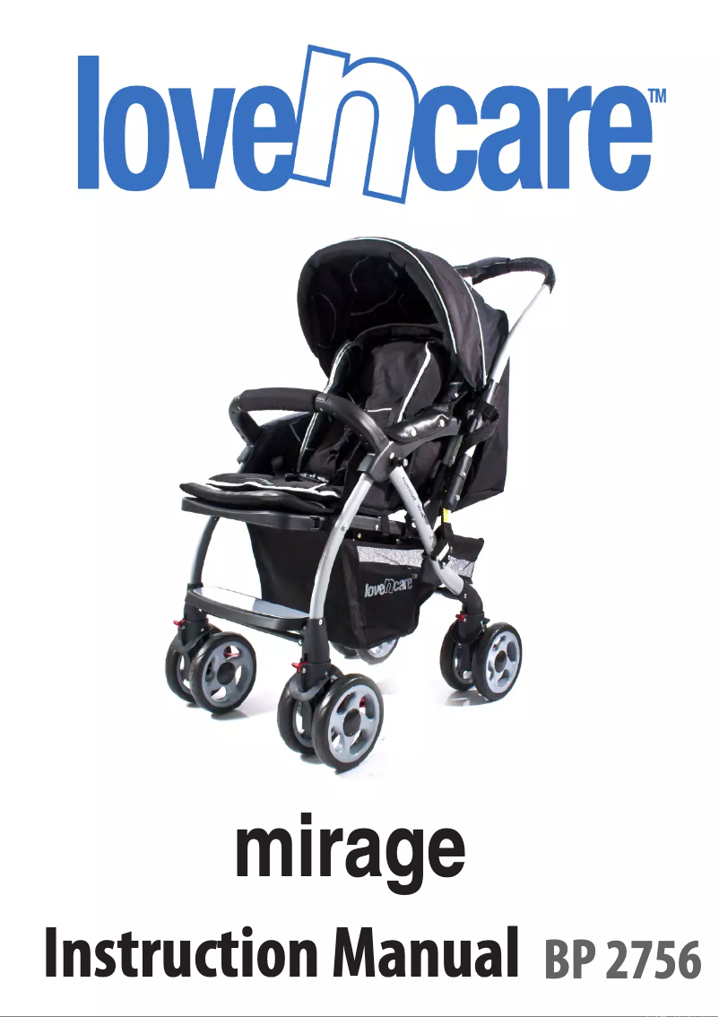 Image de la première page du manuel de l'appareil Mirage