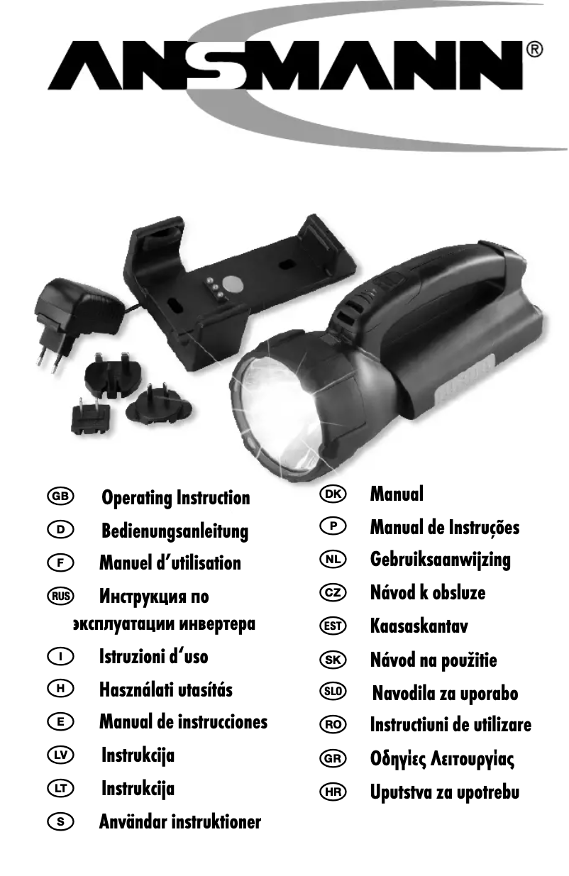 Image de la première page du manuel de l'appareil ASN 15HD plus