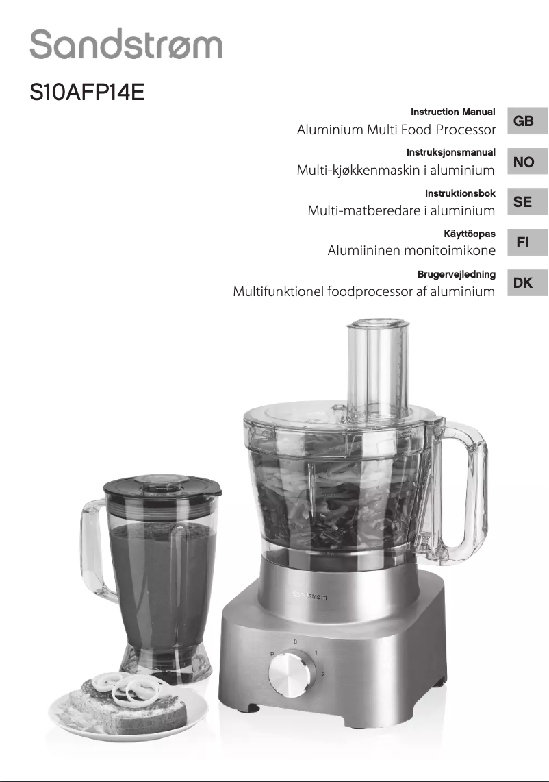 Page 1 de la notice Manuel utilisateur Sandstrøm S10AFP14E