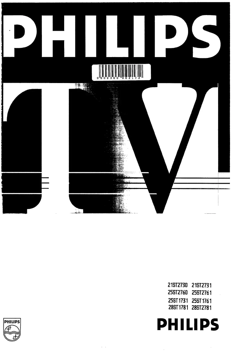 Page n°1 - Manuel utilisateur Philips 21ST2730