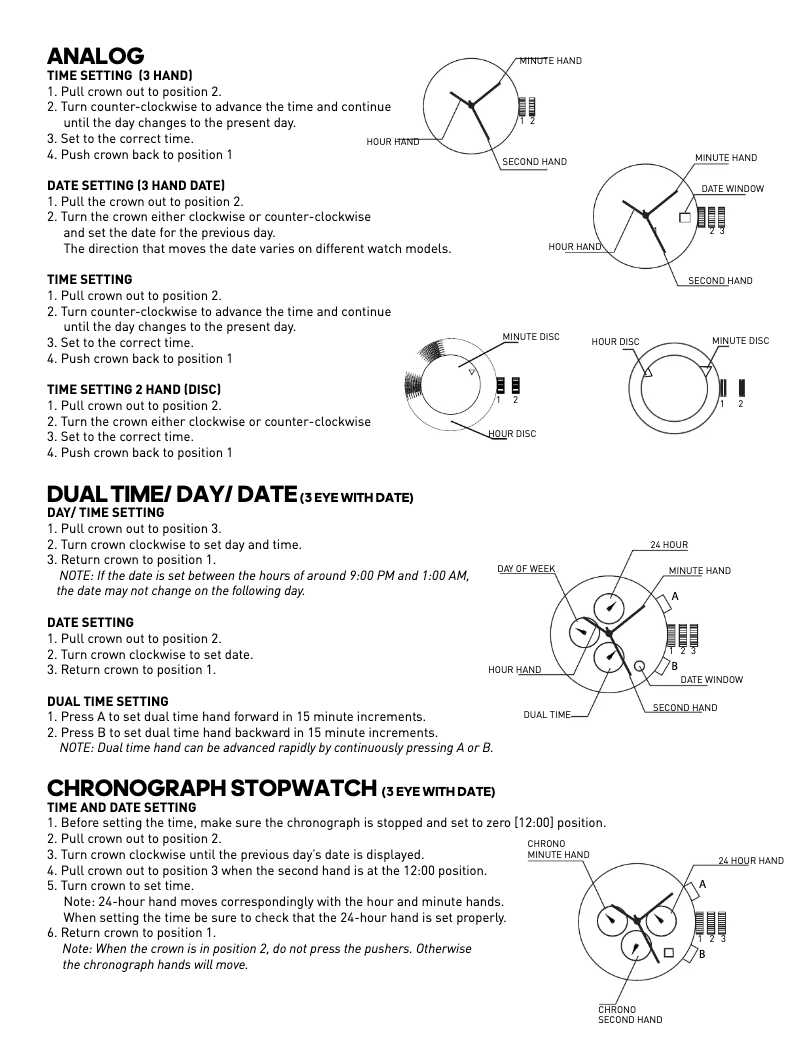Página 1 del manual Manual de usuario Adidas ADH3031
