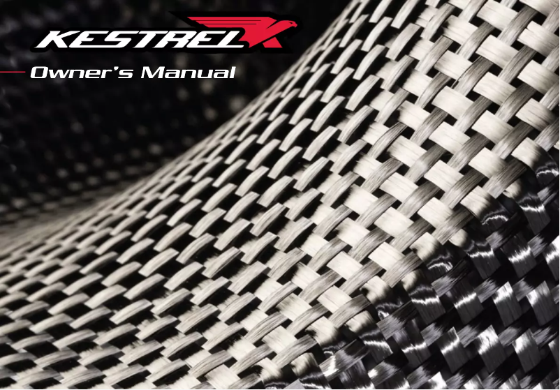 Page n°1 - Manuel utilisateur Kestrel Talon (2008)