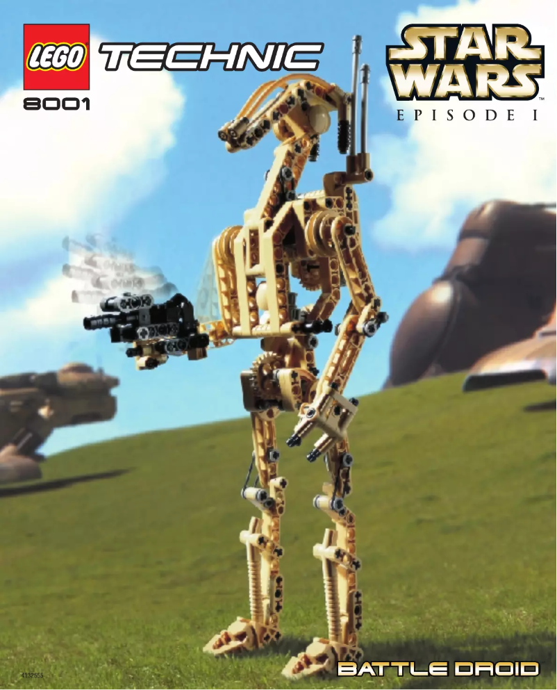 Page 1 de la notice Manuel utilisateur Lego Star Wars 8001