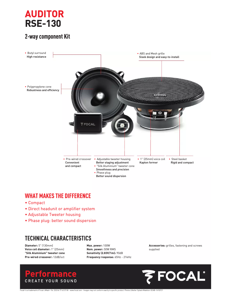 Image de la première page du manuel de l'appareil RSE-130