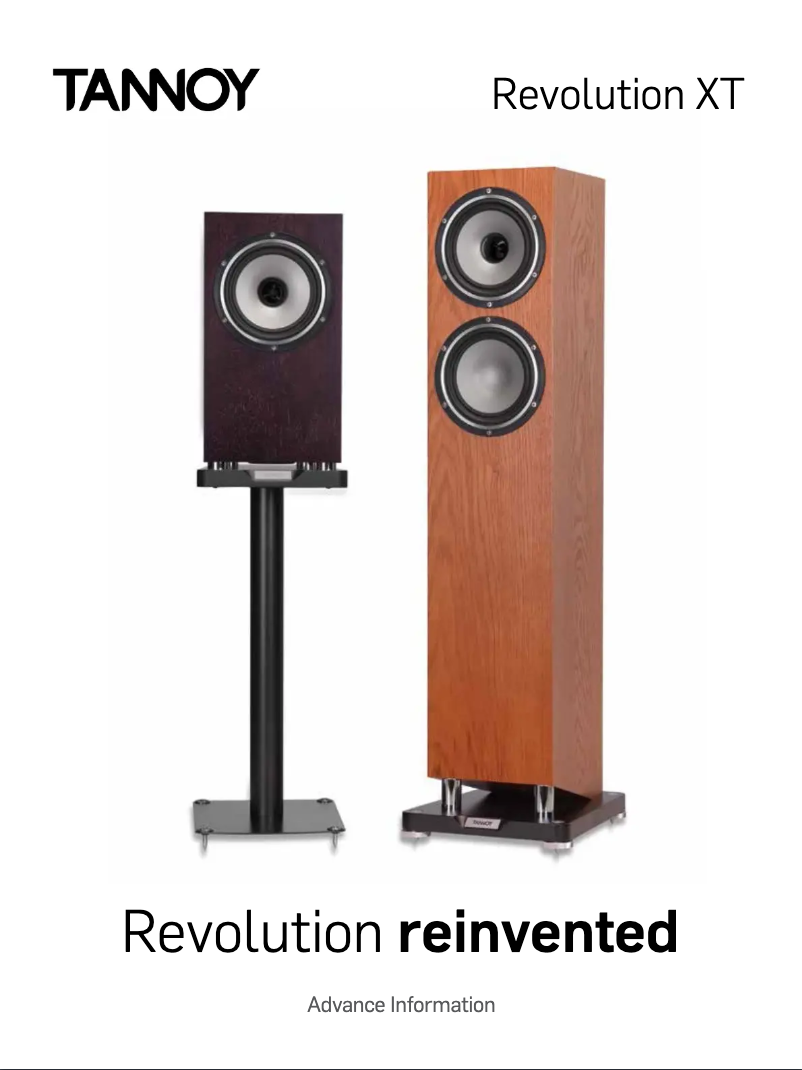 Image de la première page du manuel de l'appareil Revolution XT Mini