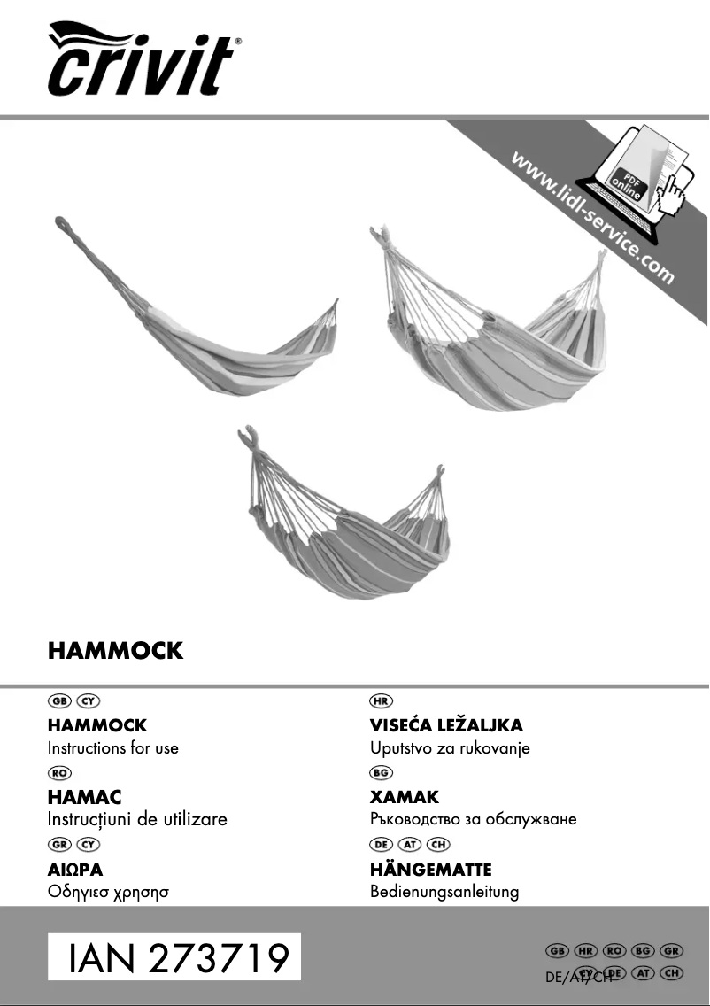 Image de la première page du manuel de l'appareil IAN 273719