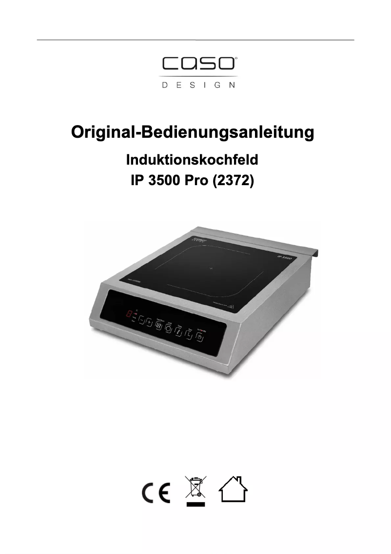 Image de la première page du manuel de l'appareil IP 3500 Pro