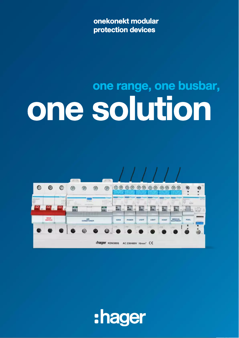 Page n°1 - Brochure Hager ADA932T