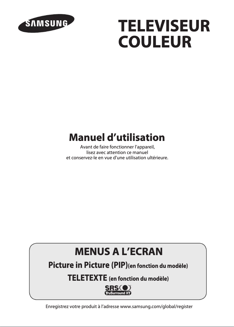 Image de la première page du manuel de l'appareil WS-32Z429T