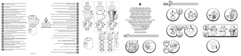 Page n°1 - Manuel utilisateur Tefal Blendforce II BL4358